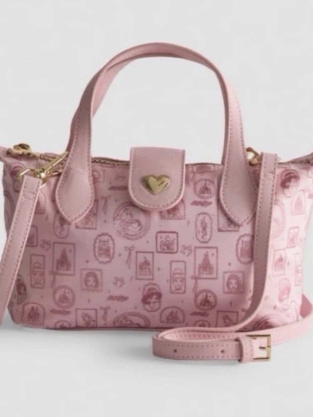 Disney Princess Pink Mini Crossbody Pouchette Satchel Bag *Primark*-NEW